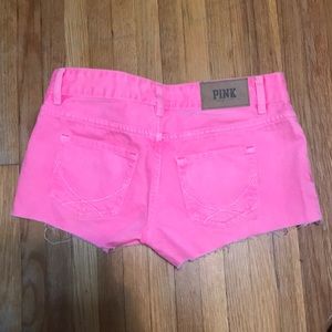 PINK Victoria's Secret Shorts - Victoria secret neon pink shorts PINK Victoria's Secret Shorts - Victoria secret neon pink shorts